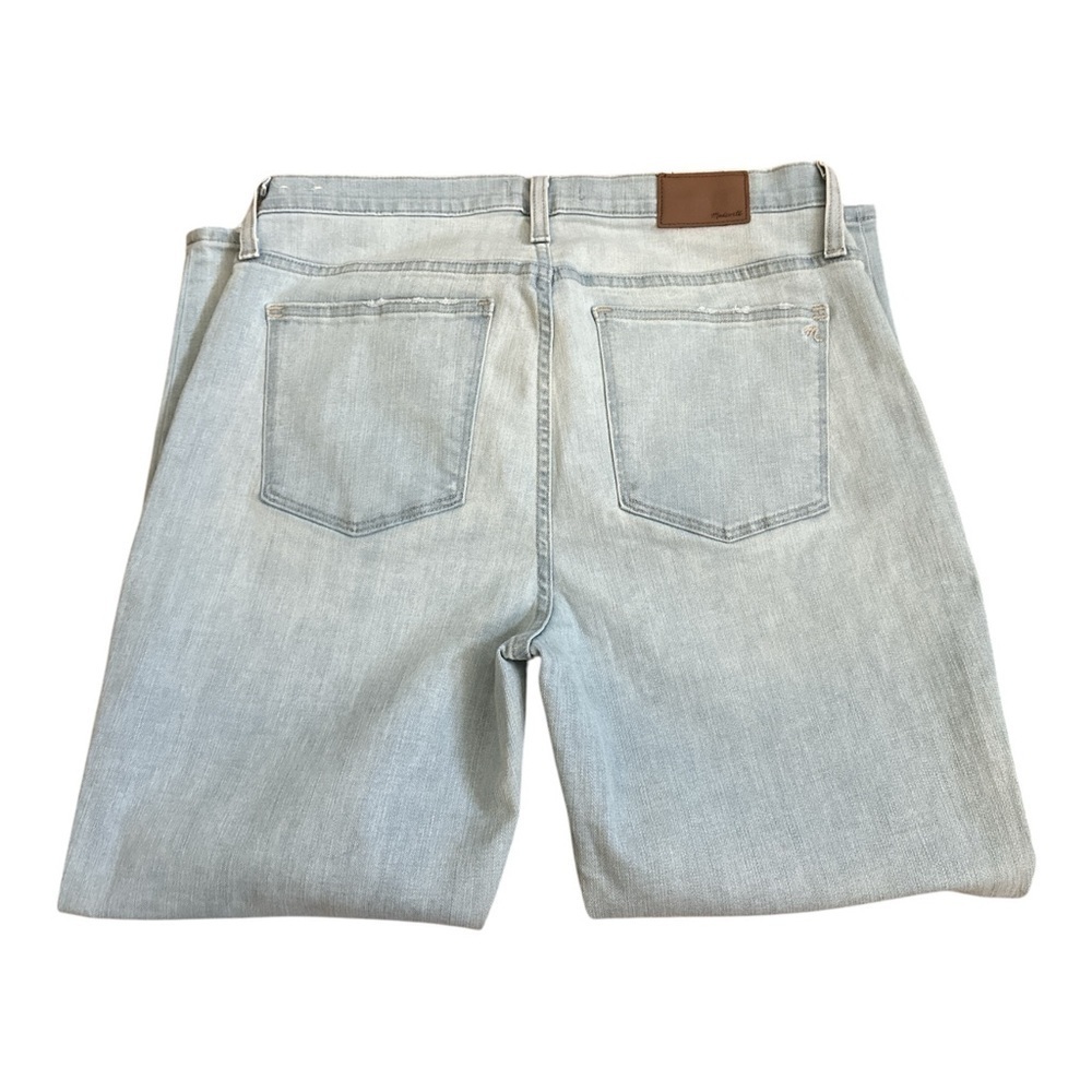 Madewell 9" Mid-Rise Skinny Crop Jeans in Coolmax Women’s Size 32 NWOT Lightwash - Picture 12 of 14